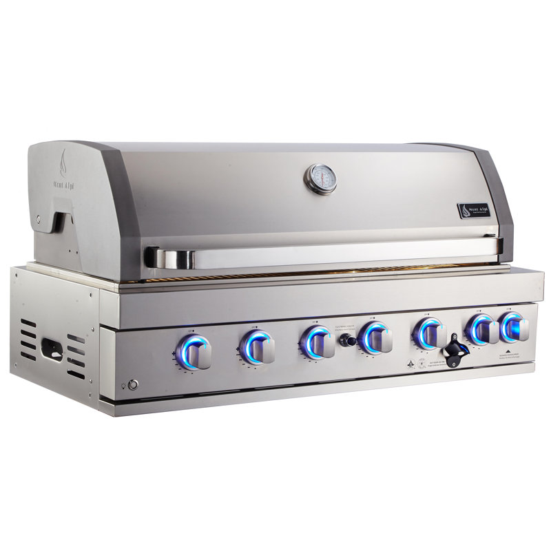 Mont Alpi 6Burner BuiltIn Propane Gas Grill & Reviews Wayfair